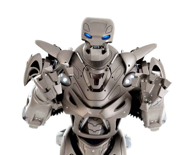 Promotional picture of the giant interactive robot | Altus Entertainment